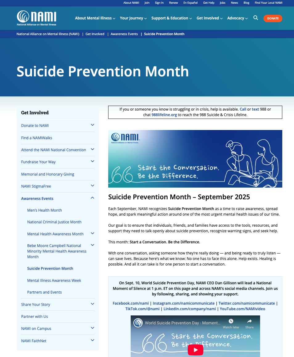 <p>If you or someone you know is struggling, help is here. 📞 In a crisis? Call/text 988 to reach the Suicide & Crisis Lifeline 24/7.</p>
